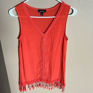 Alyx Adorable Fringed Tank Top